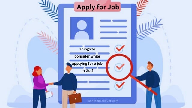 Top Job Portals for Job Seekers in Bahrain and Gulf (2024) 10 Important things for gulf job apply